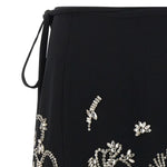 Gonna mini con cristalli gabrina in nero Dries van noten - donna 