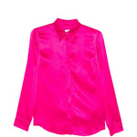 Camicia chowy con finitura satinata in rosa Dries van noten - donna 