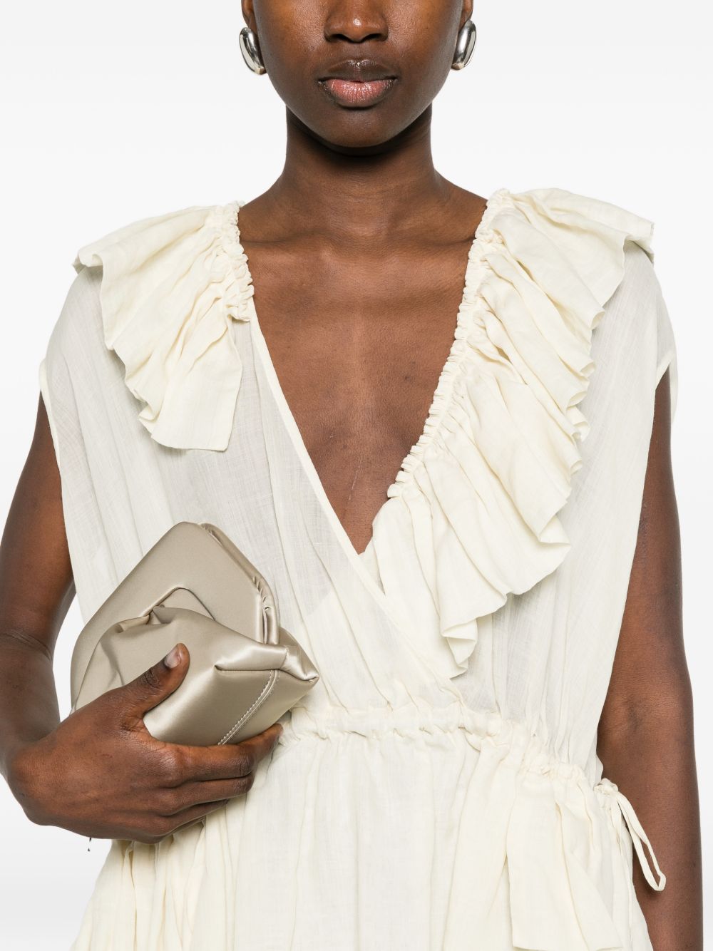Top cally in avorio dries van noten - donna 