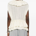 Top cally in avorio dries van noten - donna 