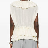 Top cally in avorio dries van noten - donna 