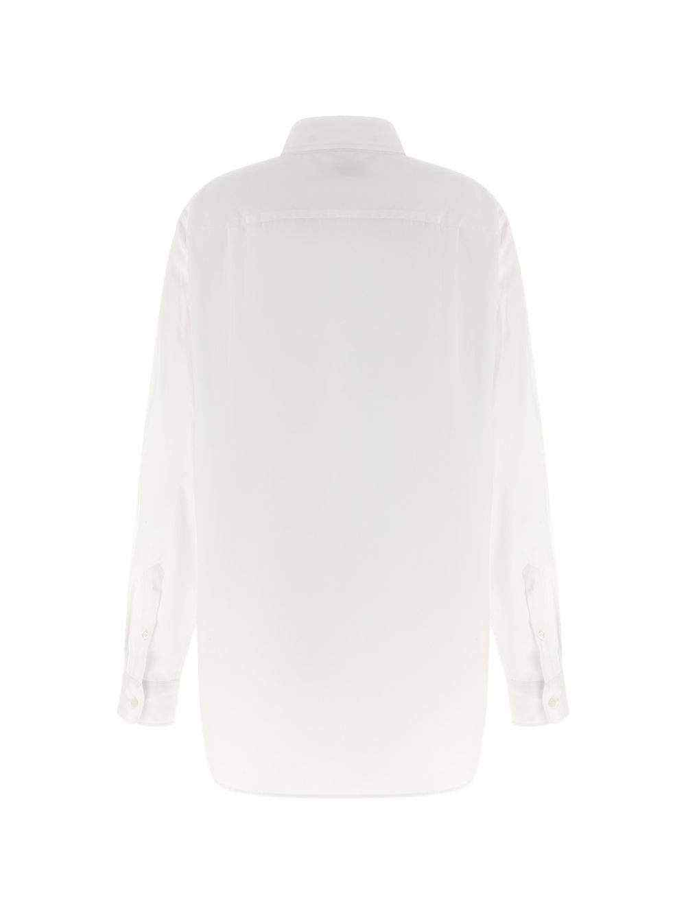 Camicia di cotone a maniche lunghe cheers in bianco Dries van noten - donna 