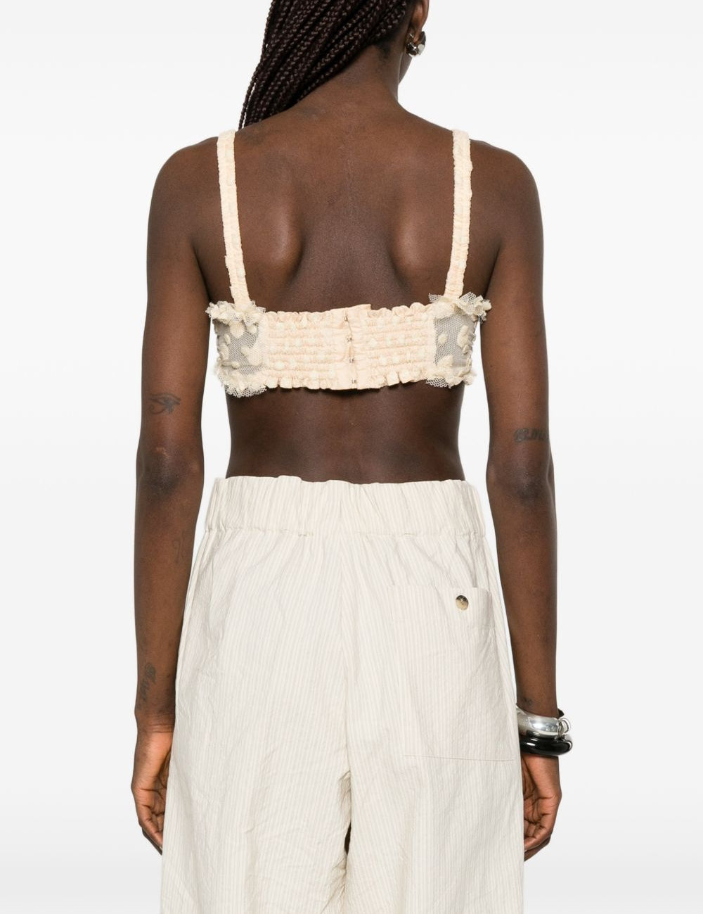 Top a pois in rosa Dries van noten - donna 