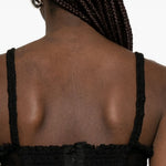 Top a pois carly in nero Dries van noten - donna 