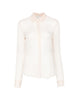 Dries Van Noten Women's Ivory Cloudy Semi-Sheer Shirt