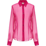 Camicia semi-trasparente cloudy in rosa  Dries van noten - donna 