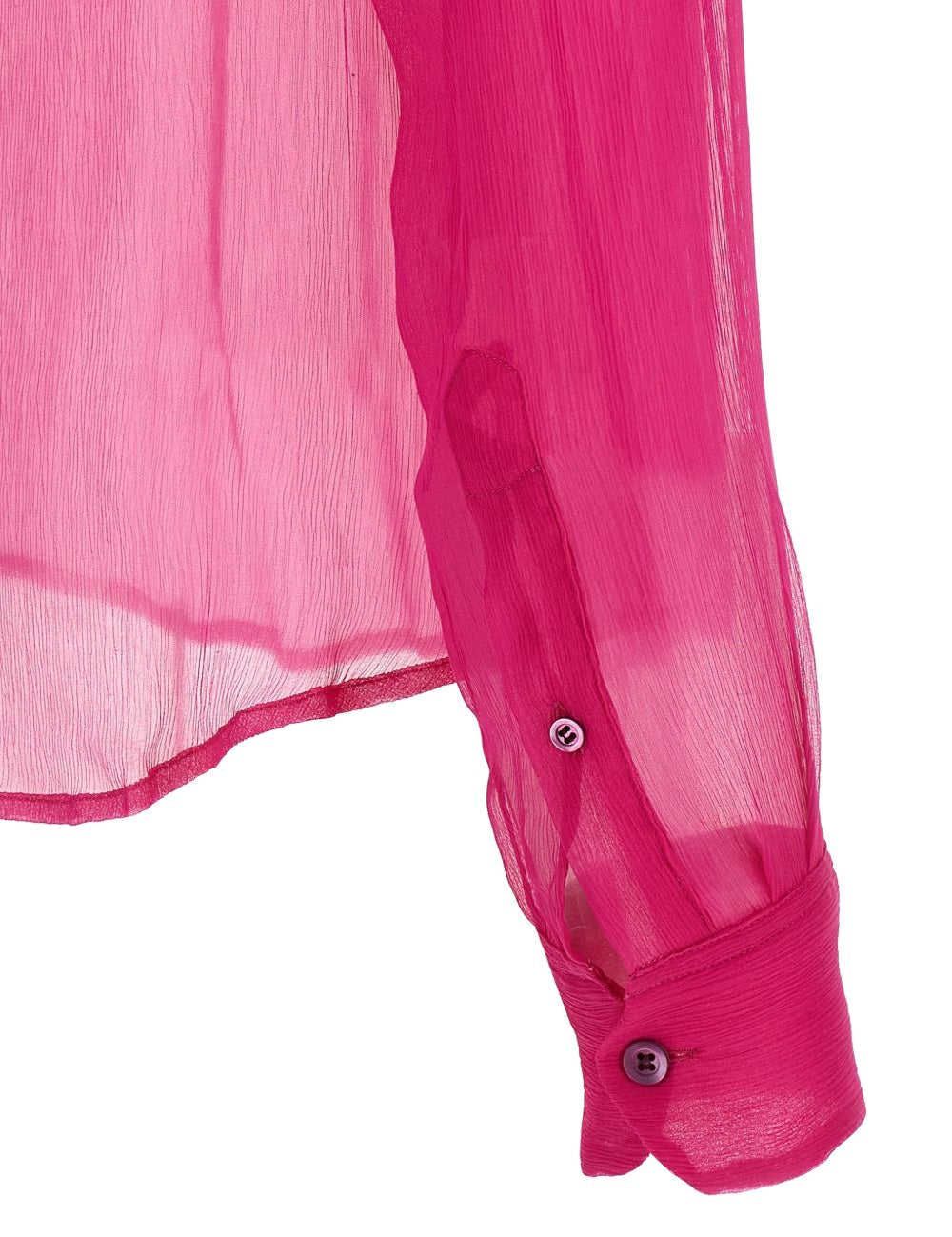 Camicia semi-trasparente cloudy in rosa  Dries van noten - donna 