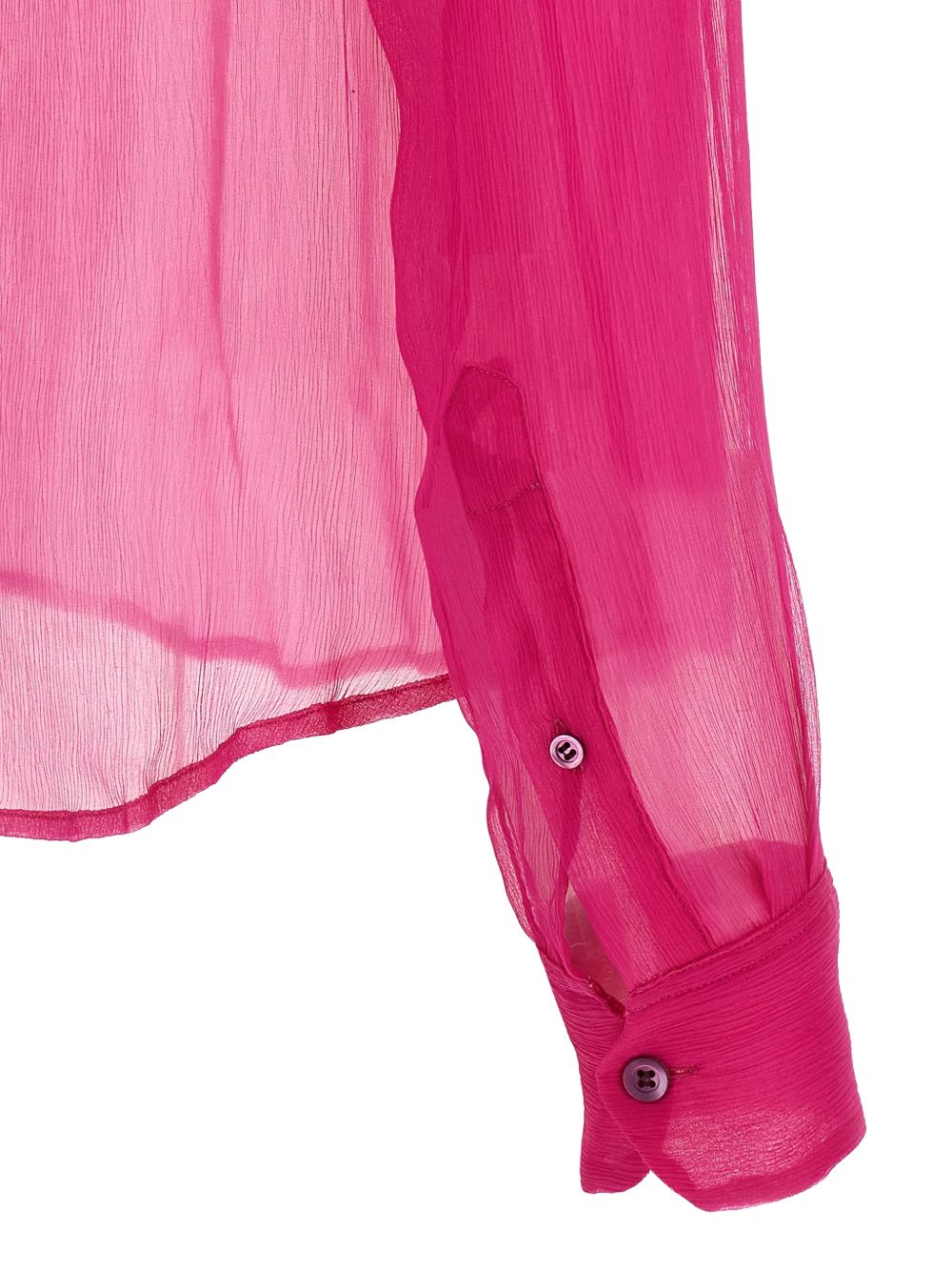 Camicia semi-trasparente cloudy in rosa  Dries van noten - donna 