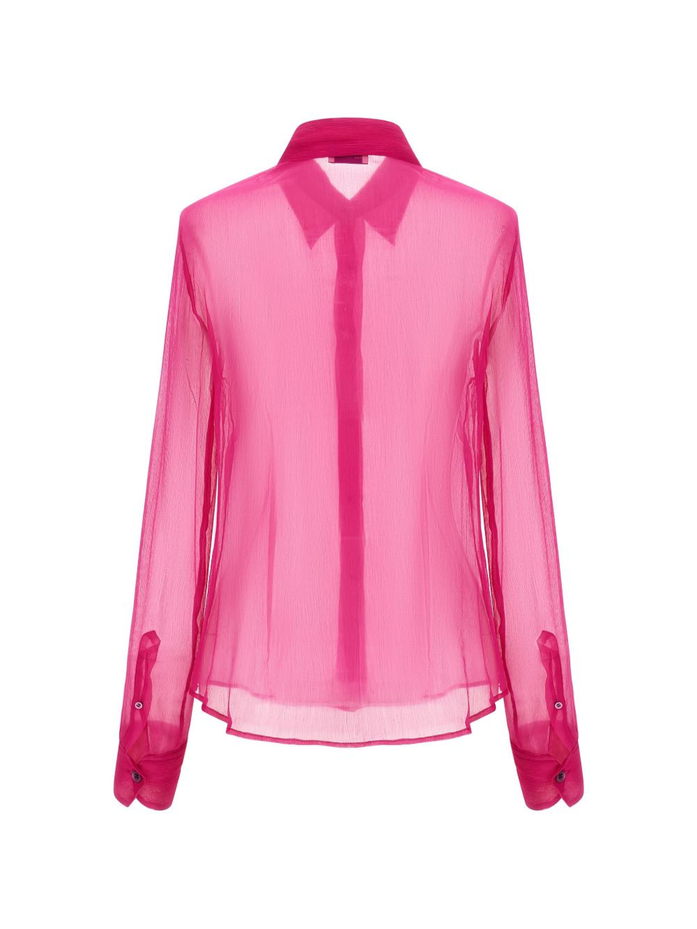 Camicia semi-trasparente cloudy in rosa  Dries van noten - donna 