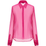 Camicia semi-trasparente cloudy in rosa  Dries van noten - donna 