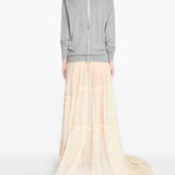 Gonna lunga asmmetrica in tulle sunia in beige Dries van noten - donna 