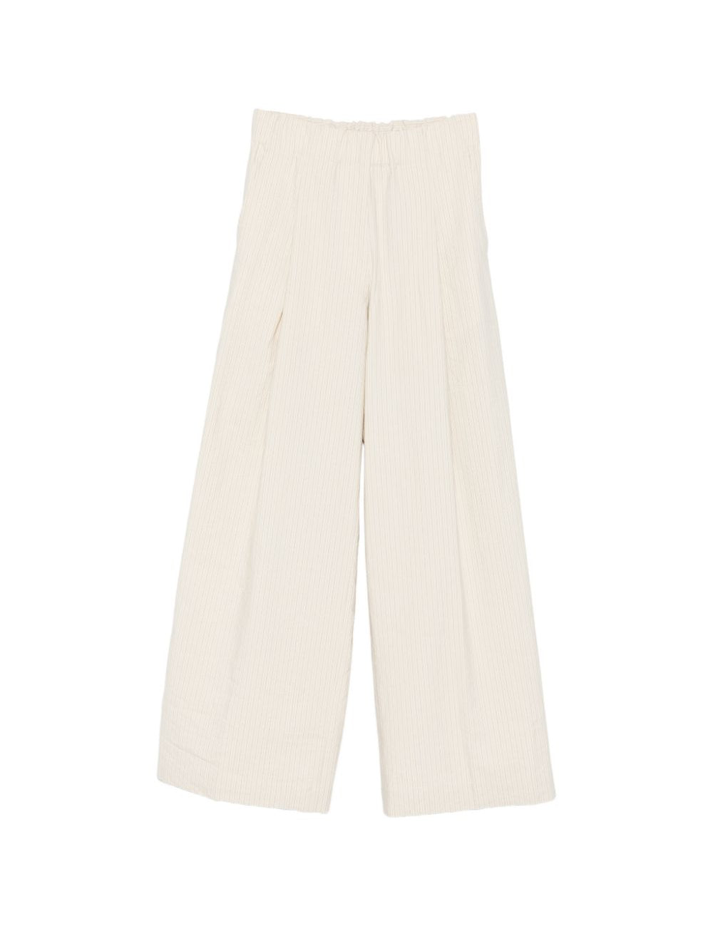 Pantaloni a gamba ampia  in beige Dries van noten - donna 