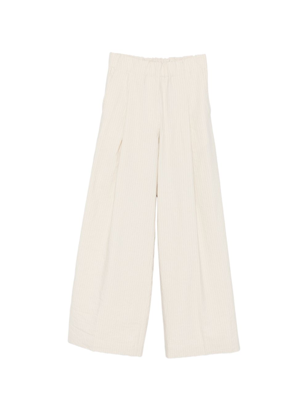 Pantaloni a gamba ampia  in beige Dries van noten - donna 