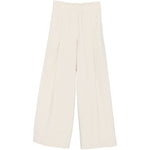 Pantaloni a gamba ampia  in beige Dries van noten - donna 