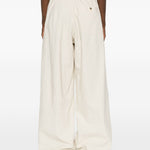 Pantaloni a gamba ampia  in beige Dries van noten - donna 