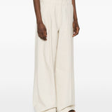 Pantaloni a gamba ampia  in beige Dries van noten - donna 