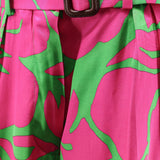 Pantaloni palazzo stampa floreale multicolor dries van noten - donna 