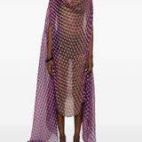 Abito midi a pois con cristalli ducy multicolore Dries van noten - donna 