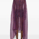 Abito midi a pois con cristalli ducy multicolore Dries van noten - donna 