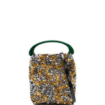 Borsa a mano con paillettes in oro Dries van noten - donna 