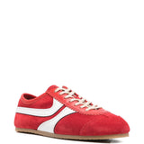 Sneakers con strisce laterali in rosso Dries van noten - donna 
