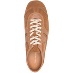 Sneakers con pannelli in camoscio in marrone Dries van noten - donna 