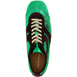 Sneakers in pelle  in verde Dries van noten - donna 