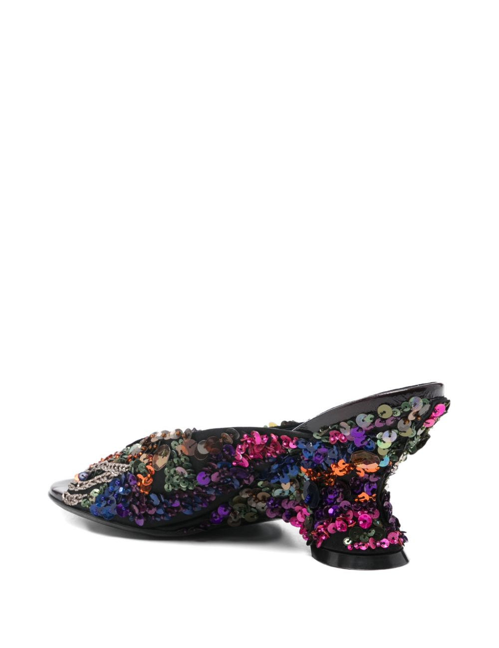 Mules con paillttes multicolore Dries van noten - donna 