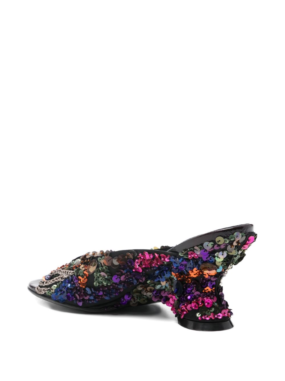 Mules con paillttes multicolore Dries van noten - donna 