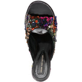 Mules con paillttes multicolore Dries van noten - donna 