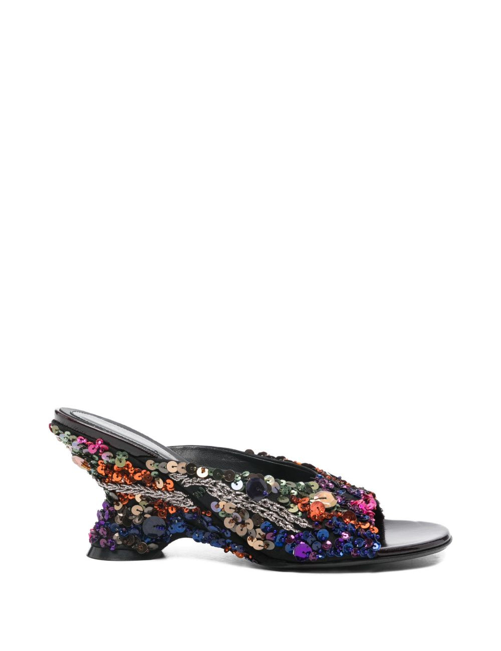 Mules con paillttes multicolore Dries van noten - donna 