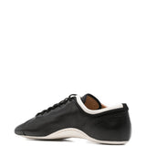 Sneakers allacciate in pelle nappa in nero  Dries van noten - donna 