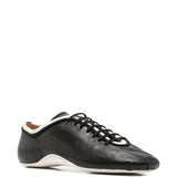 Sneakers allacciate in pelle nappa in nero  Dries van noten - donna 