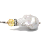 Orecchini pendenti con cristalli color argento Dries van noten - donna 