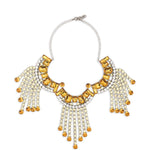 Collana con cristalli in giallo Dries van noten - donna 