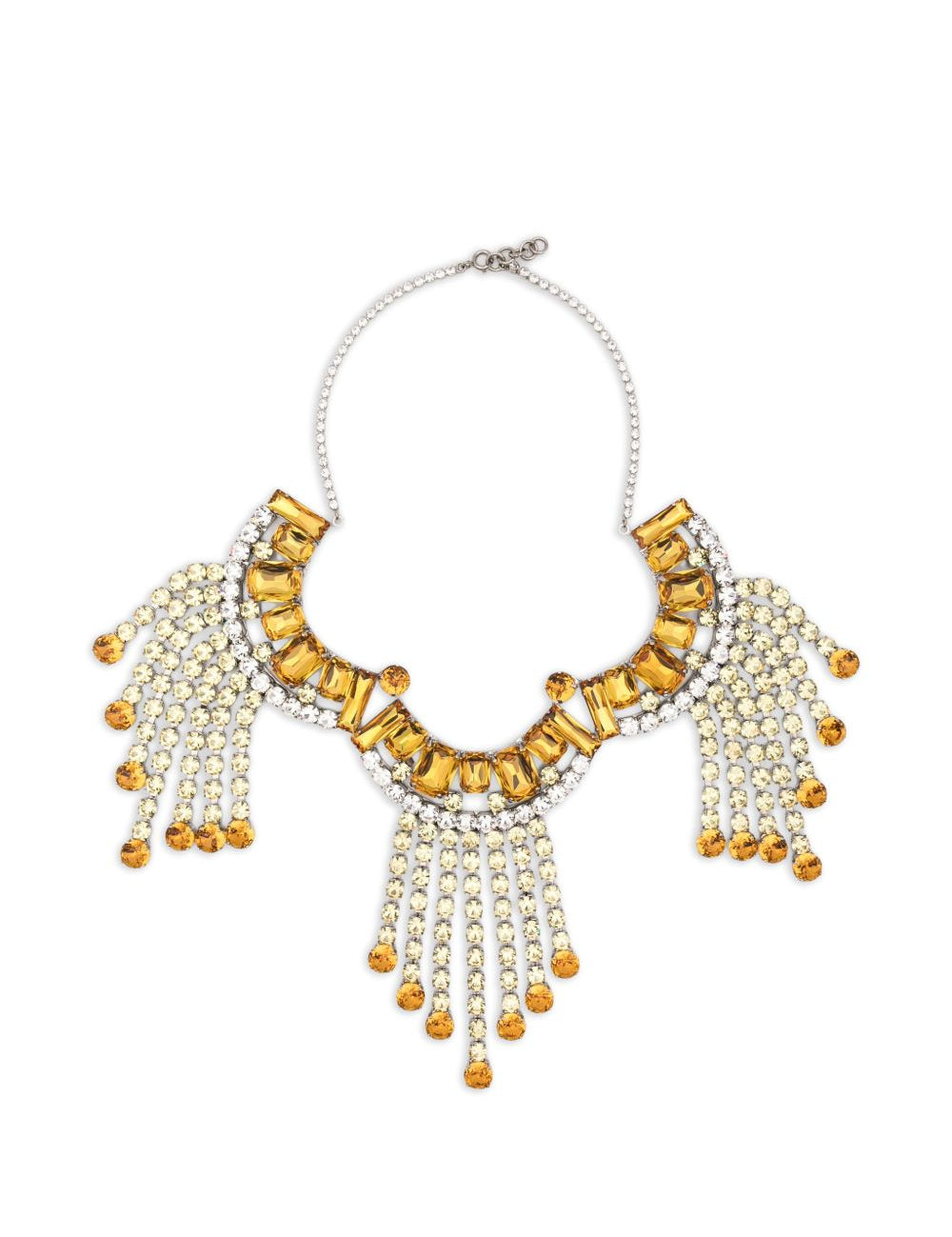 Collana con cristalli in giallo Dries van noten - donna 