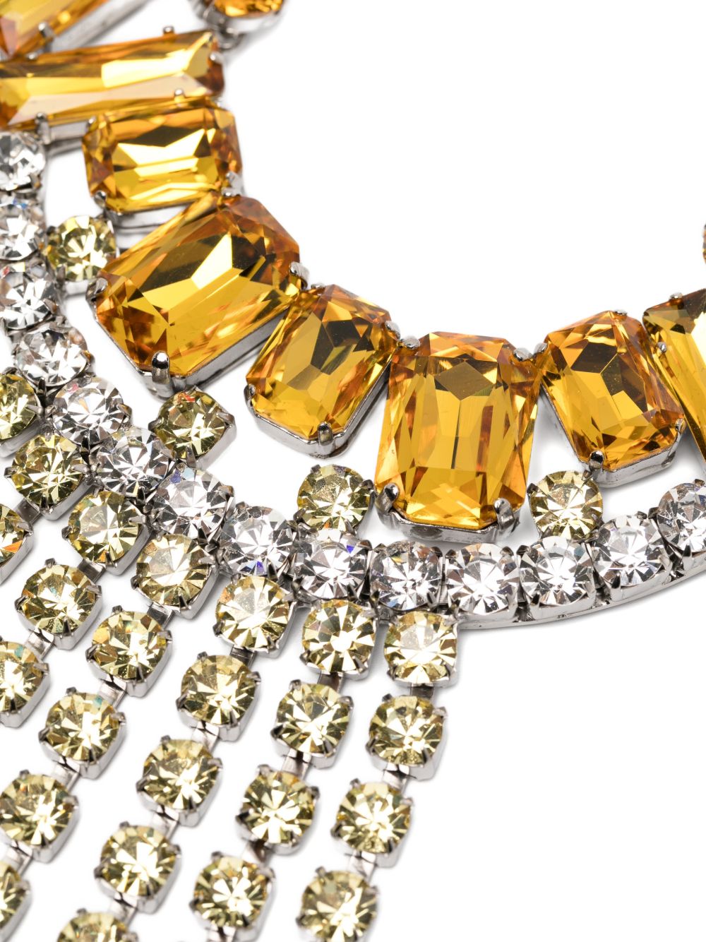 Collana con cristalli in giallo Dries van noten - donna 