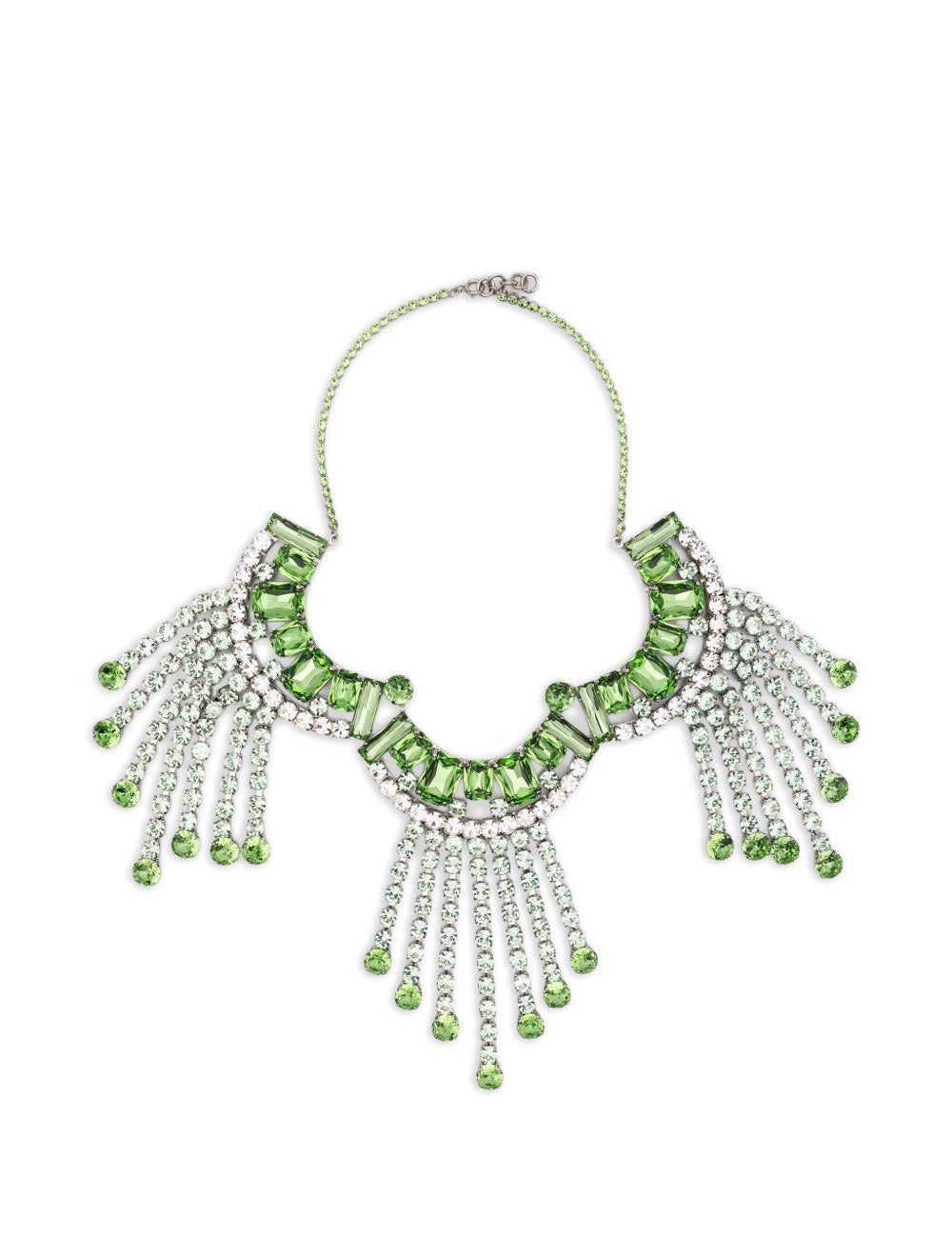 Collana con cristalli in verde Dries van noten - donna 