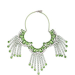 Collana con cristalli in verde Dries van noten - donna 