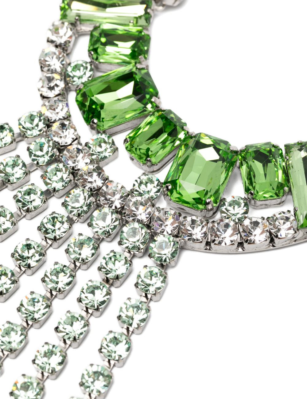 Collana con cristalli in verde Dries van noten - donna 