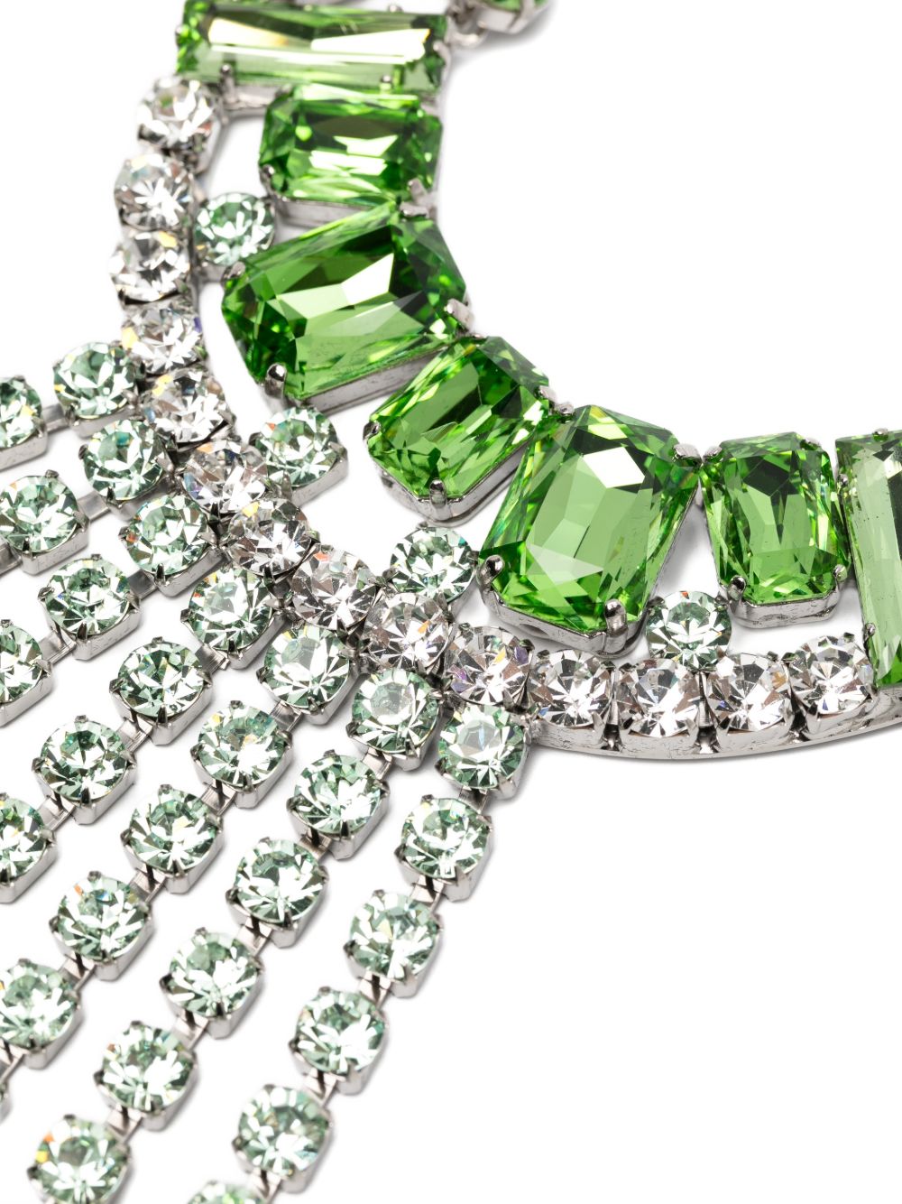Collana con cristalli in verde Dries van noten - donna 