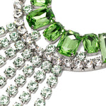 Collana con cristalli in verde Dries van noten - donna 