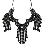 Collana con cristalli in nero Dries van noten - donna 