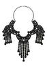 Collana con cristalli in nero Dries van noten - donna