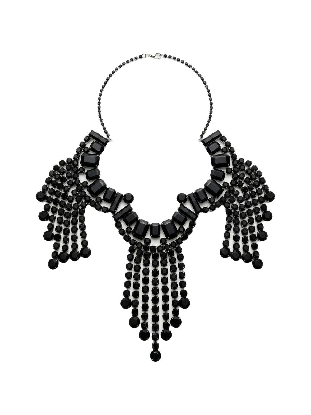 Collana con cristalli in nero Dries van noten - donna 