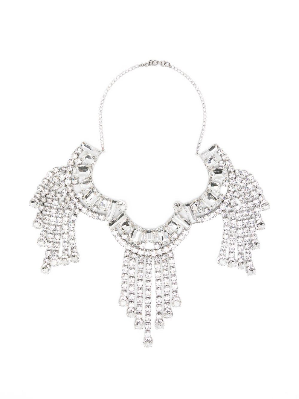 Collana con cristalli in argento Dries van noten - donna 