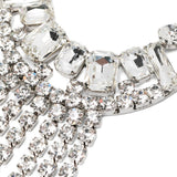 Collana con cristalli in argento Dries van noten - donna 