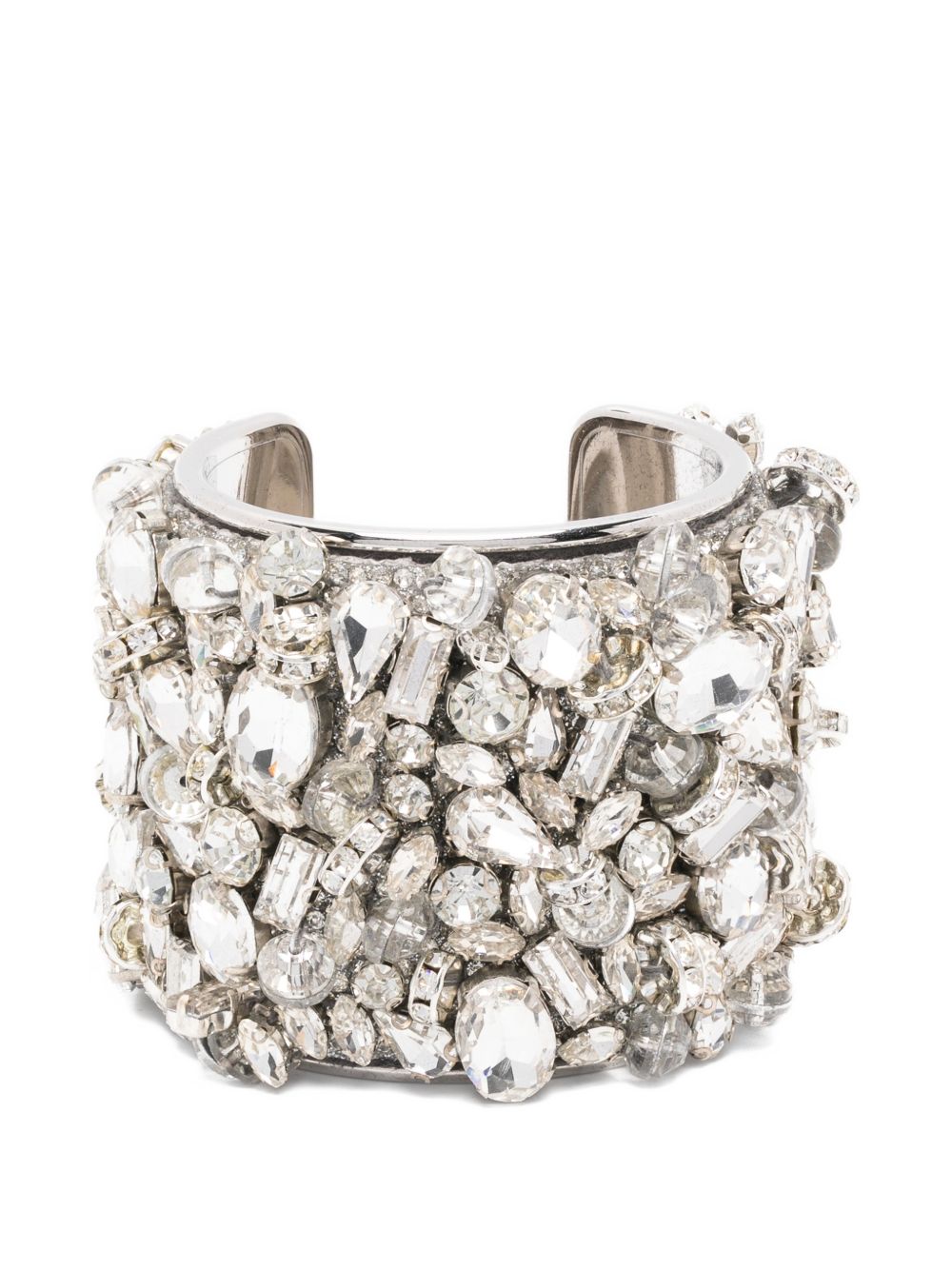 Bracciale con cristalli in argento Dries van noten - donna 