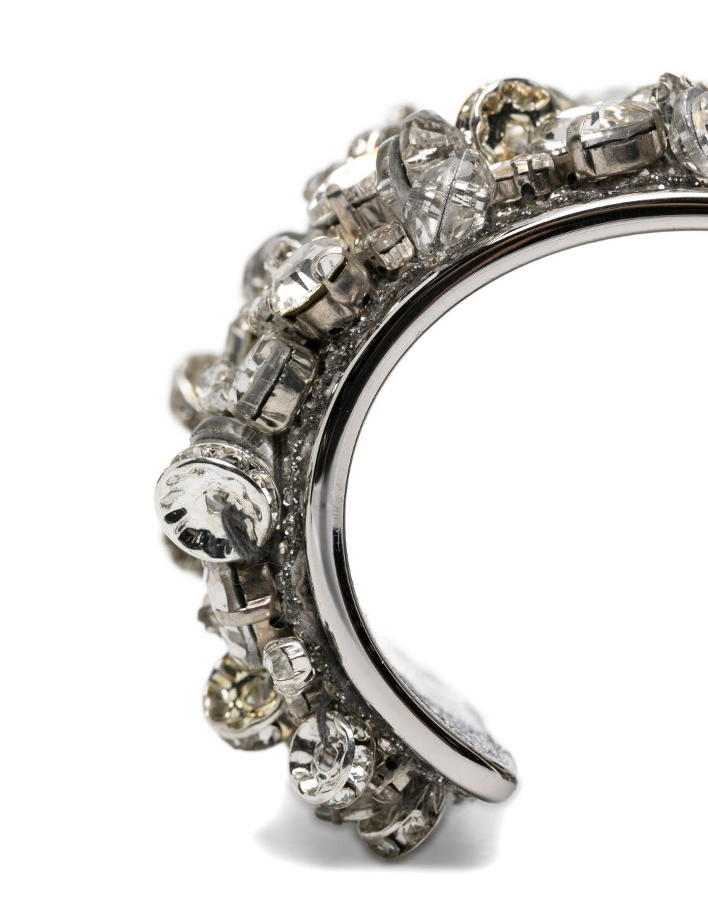 Bracciale con cristalli in argento Dries van noten - donna 
