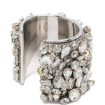Bracciale con cristalli in argento Dries van noten - donna 
